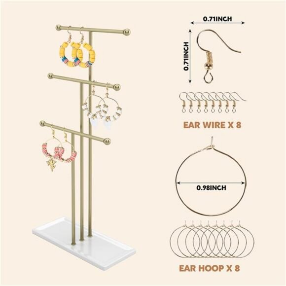 Pizooro Clay Beads 3 Boxes Bracelet Making Kit, 10500pcs Beads for Jewelry - Picture 6 of 7